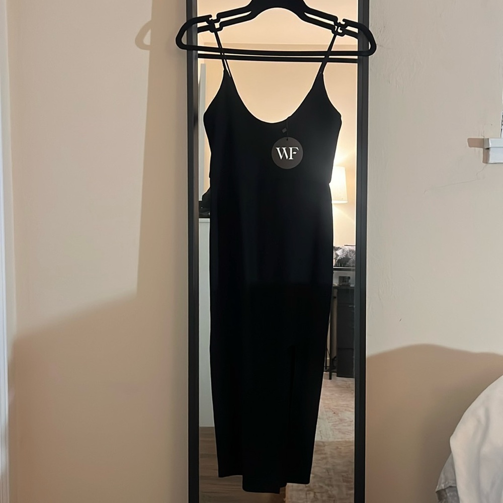 White fox boutique black dress